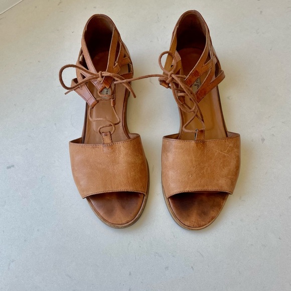 Paul Green leather Morea lace-up sandal - Picture 2 of 8